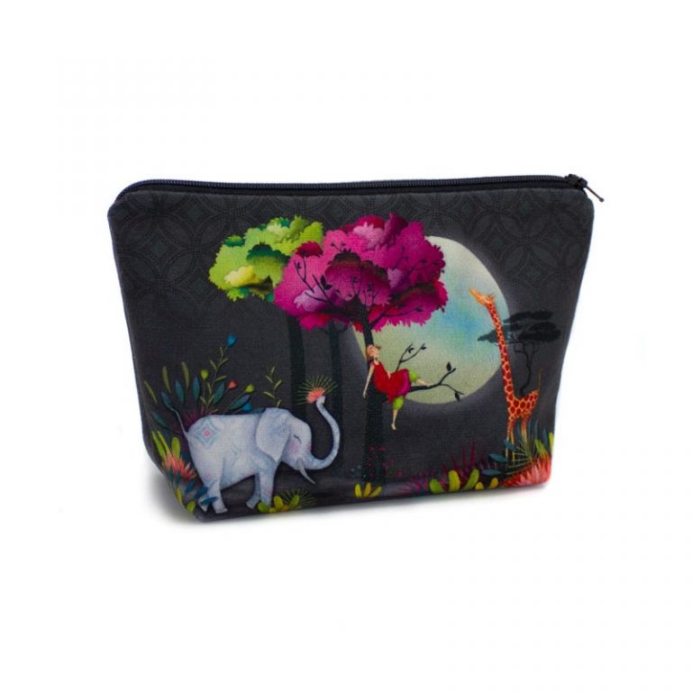 Trousse de maquillage lune fabriquée en France