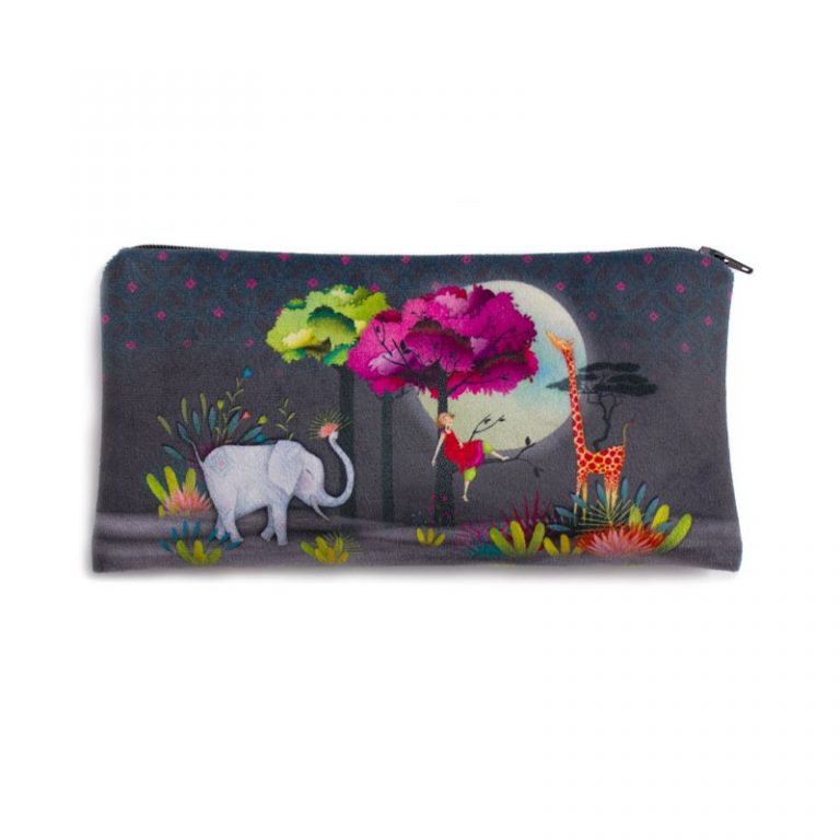 Trousse d'écolière lune fabriquée en France