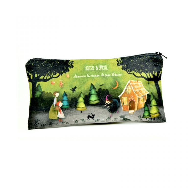 Trousse d'écolière Hansel et Gretel fabriquée en France