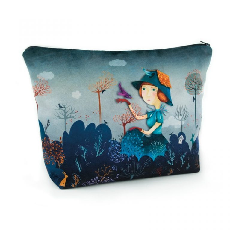 TROUSSE DE VOYAGE DAM'OISEAUX BLEU
