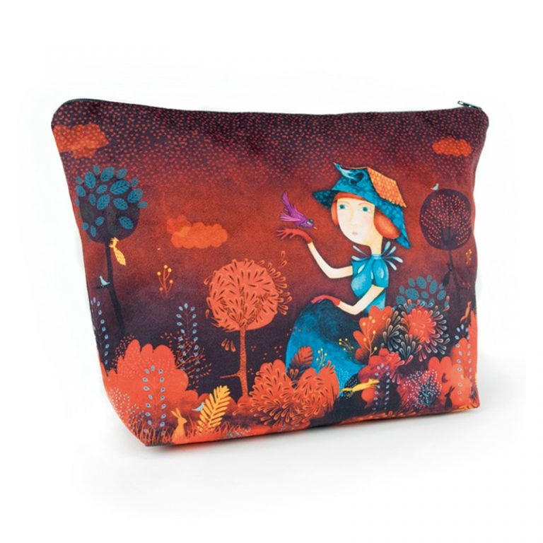 TROUSSE DE VOYAGE DAM'OISEAUX CHOCOLAT