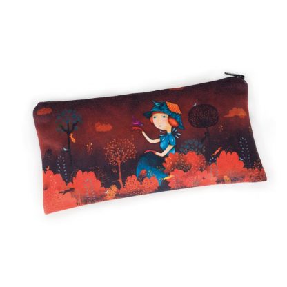 TROUSSE ECOLIERE DAM'OISEAUX CHOCOLAT