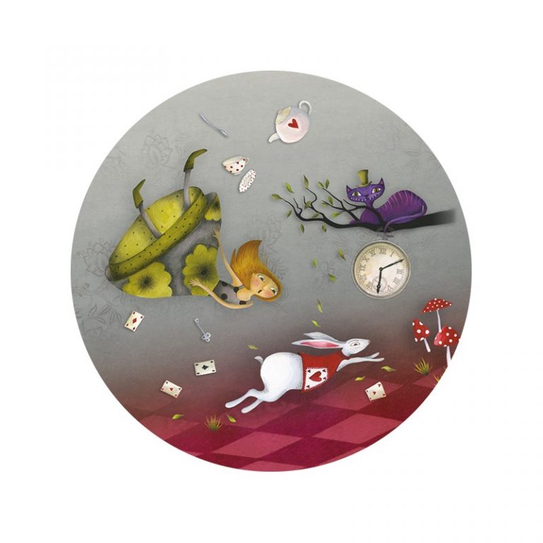 MIROIR DE POCHE ALICE