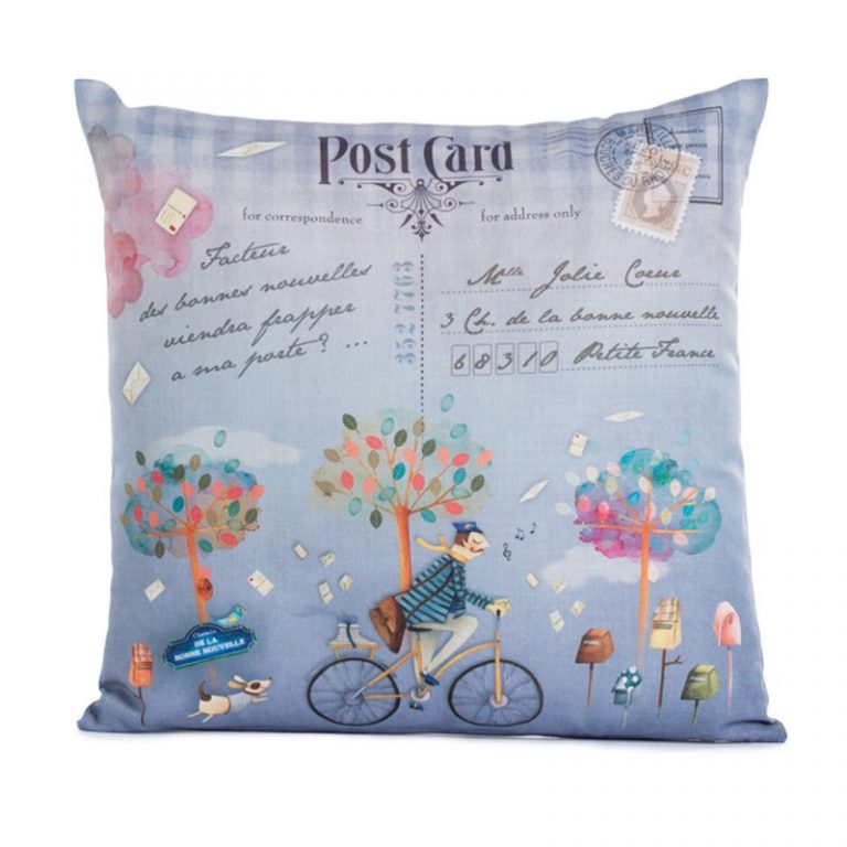 Coussin facteur 40x40cm