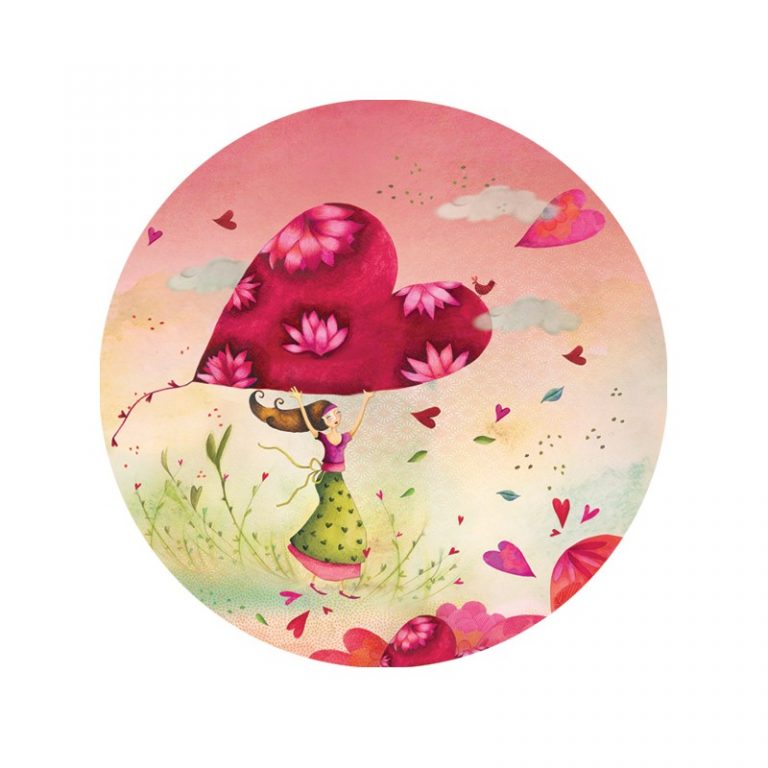 MIROIR DE POCHE COEUR