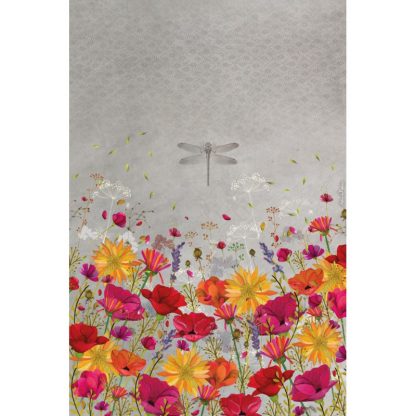 COUPON POPELINE GARDEN LIBELLULE