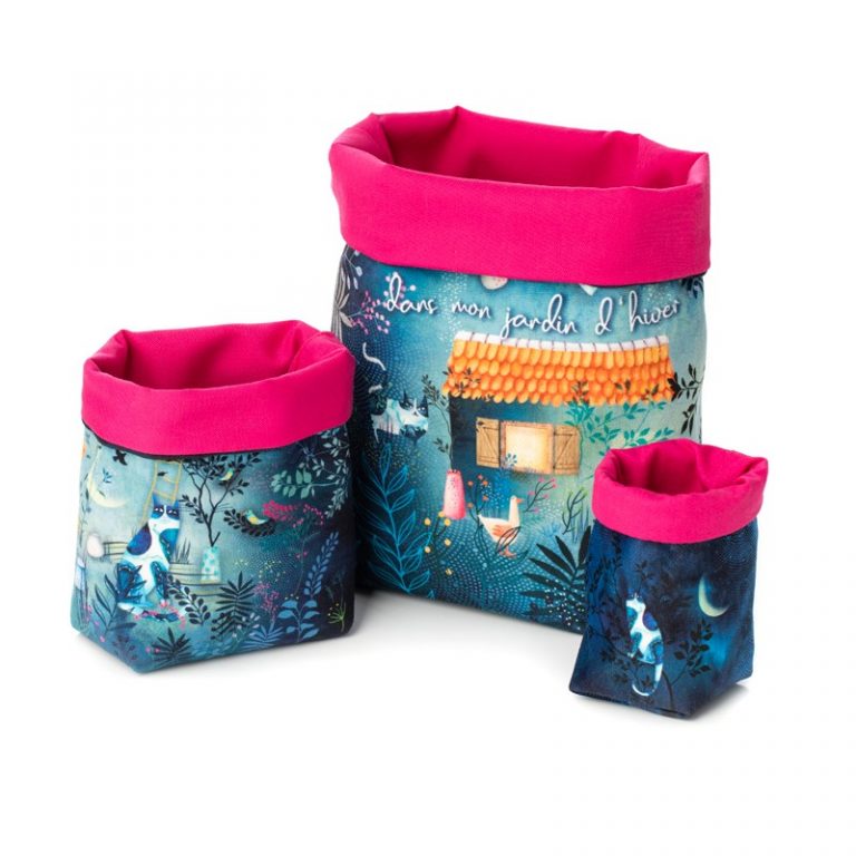 TRIO CORBEILLES JARDIN D'HIVER