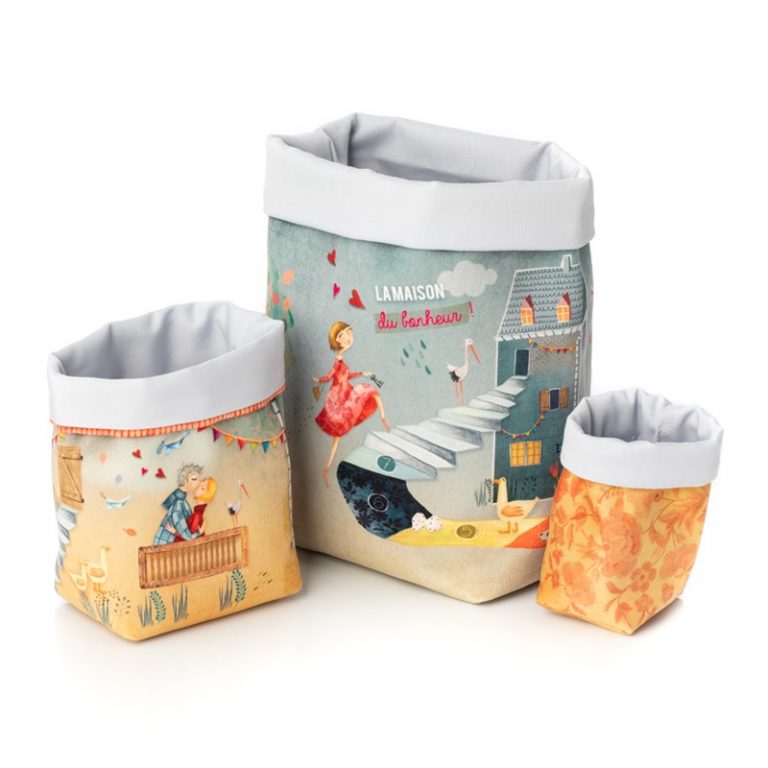 TRIO CORBEILLES MAISON