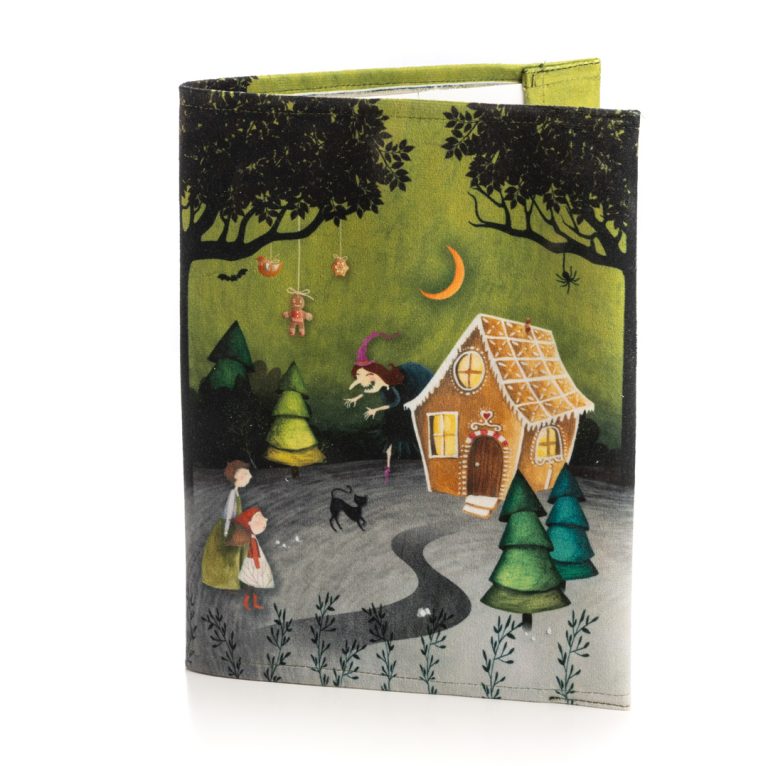 Protège cahier Hansel et Gretel en Velours