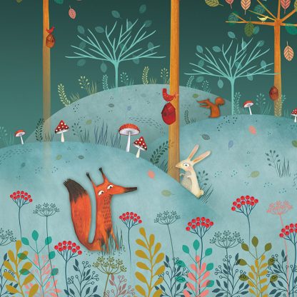 Coupon XL Forêt renard