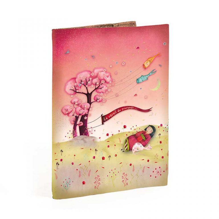 Protège cahier Retour du Printemps