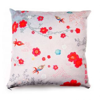 Kit à coudre coussin illustré Carpes