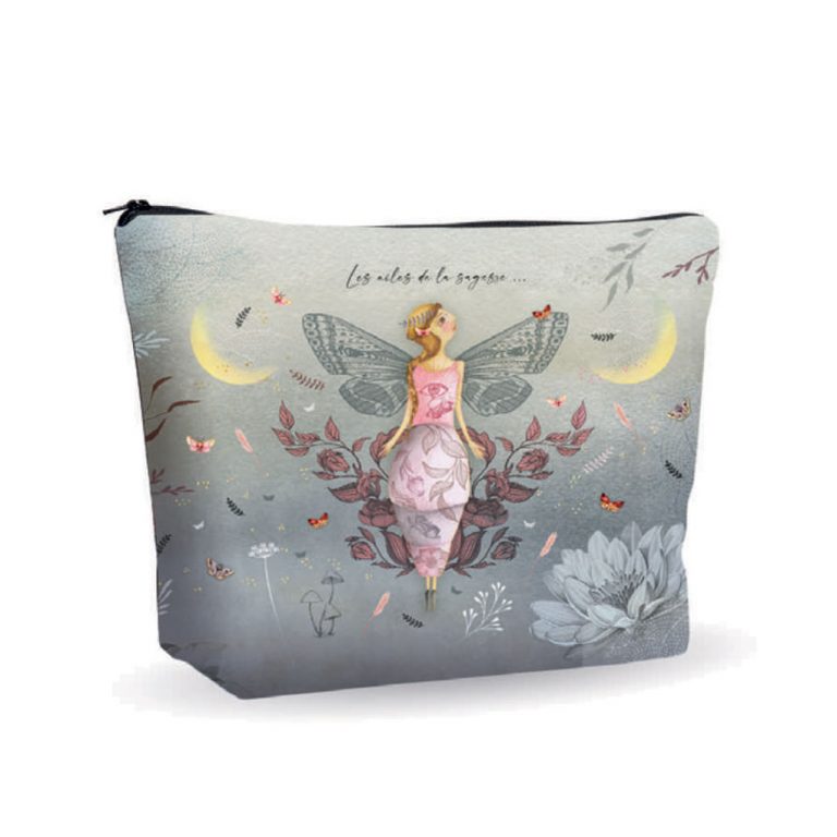 Trousse de toilette fée fabriquée en France