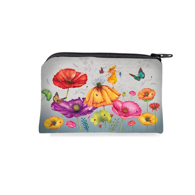 Porte monnaie bucolique