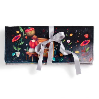 Etui à lunettes Mélodie du coeur
