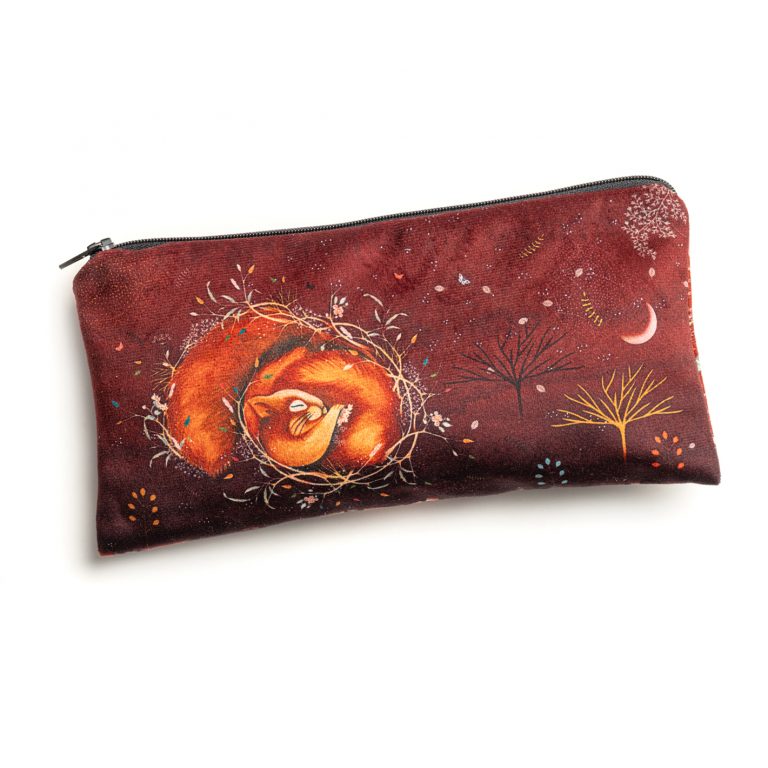 Trousse d'écolière écureuil fabriquée en France