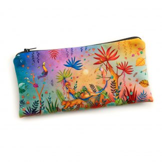 Trousse écolière sieste tropicale