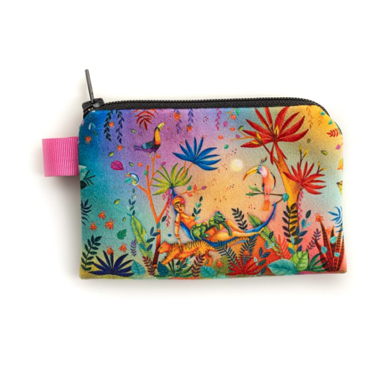 Porte monnaie tropical