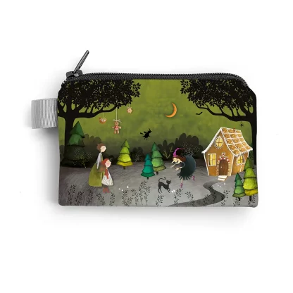 Porte monnaie dessin Hansel et Gretel