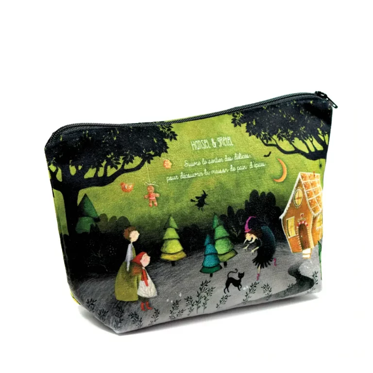 Trousse maquillage Hansel et Gretel Trousse de maquillage Hansel et Gretel fabriquée en France