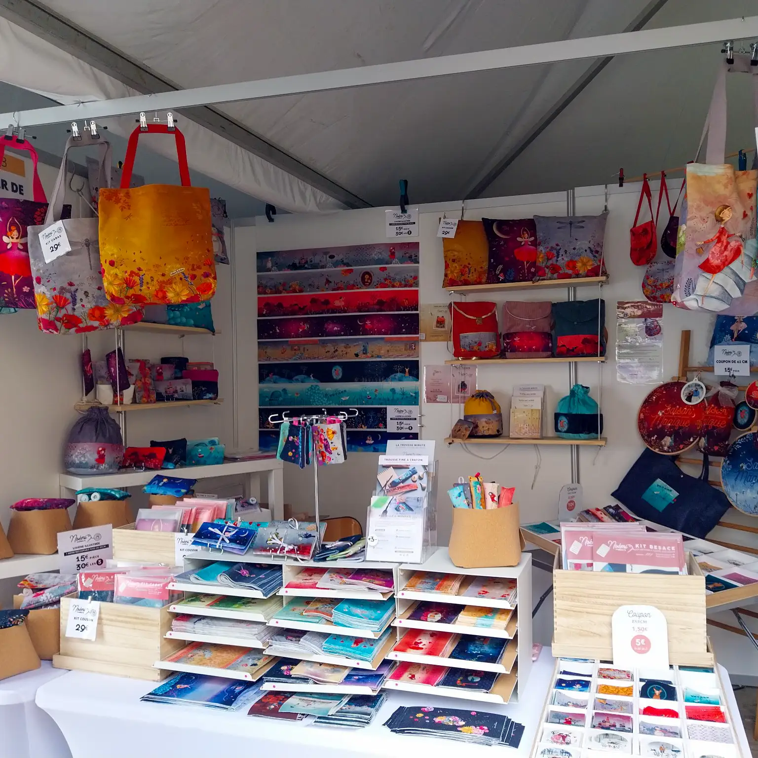Mes créations au salon du Patchwork de Ste-Marie-Aux-Mines
