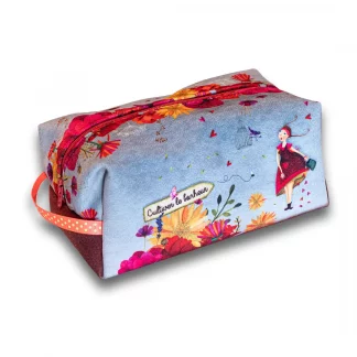 Kit à coudre trousse cubique illustrée GARDEN