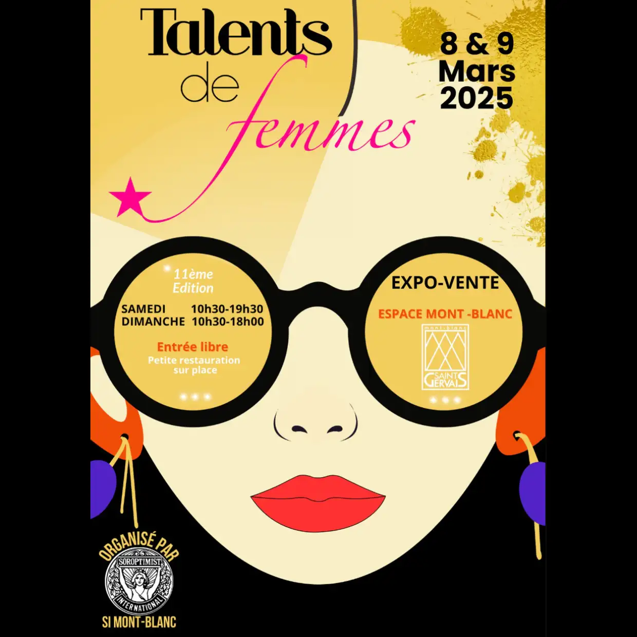 TALENTS DE FEMMES 2025 à  St-Gervais